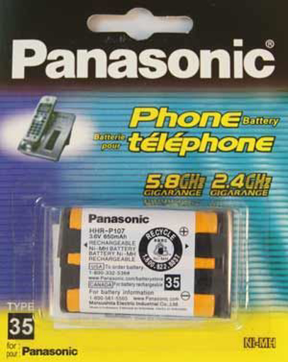 باتری تلفن پاناسونیک P107