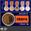Sony CR2016 coin Battery