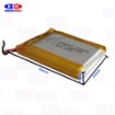 باتری لیتیوم پلیمر  3.7 ولت 1200میلی آمپر  LiPo-MX-703450-1200mAh  