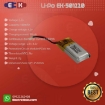 باتری لیتیوم پلیمر  3.7 ولت  180میلی آمپر  LiPo-MX-501220-180mAh